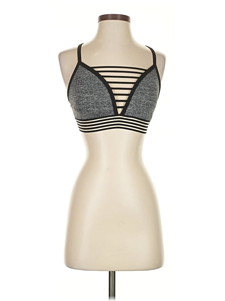 Pre-owned Victoria's Secret Pink Tank Top Gray Halter Neckline Tops