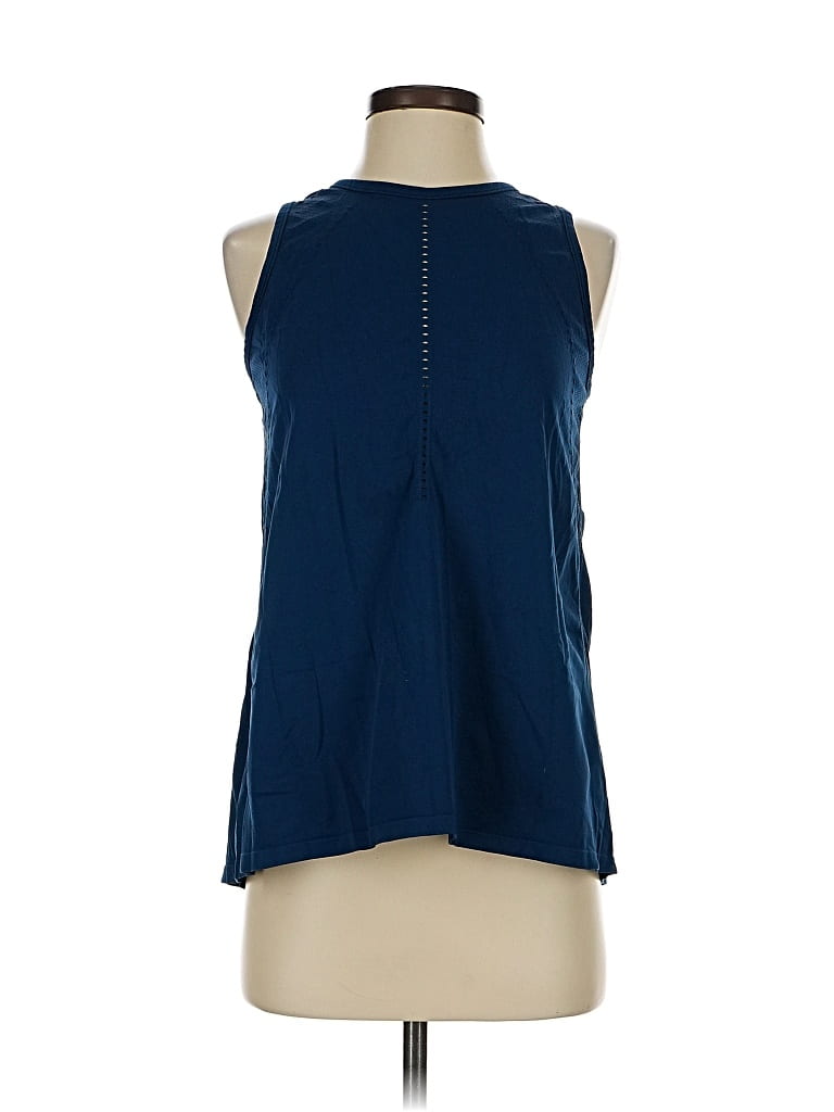 Pre-owned Athleta Sleeveless T-shirt In Blue