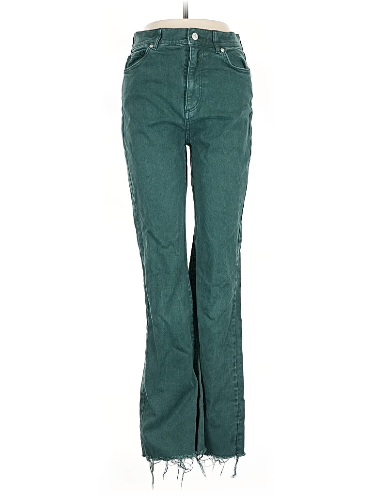 Pre-owned Ann Taylor Loft Jeans In Green