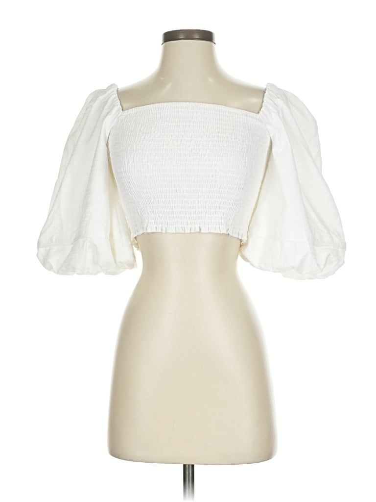 Pre-owned The Fifth Label 3/4 Sleeve Blouse In White