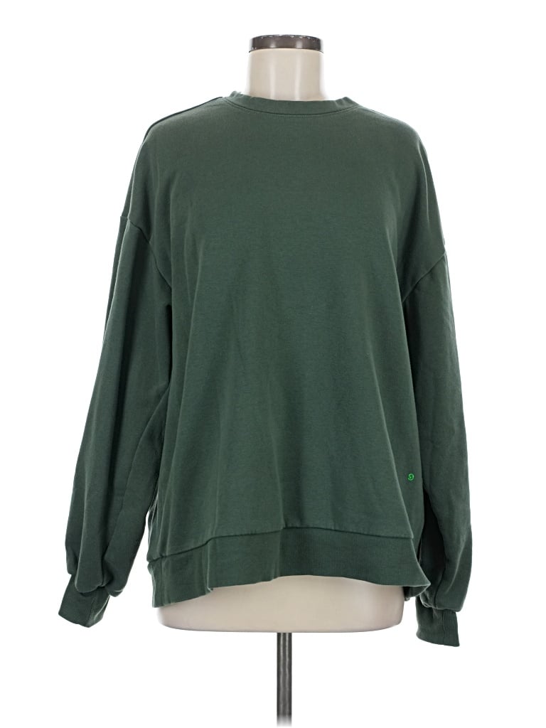 Pre-owned Pilcro Sweatshirt In Green