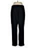T Tahari Solid Black Dress Pants Size L - photo 2