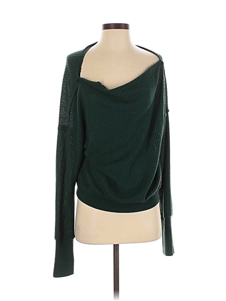 Pre-owned Treasure & Bond Long Sleeve T-shirt In Green