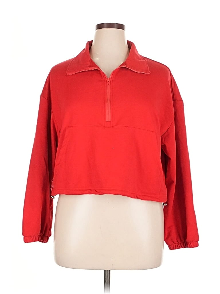 Pre-owned Unbranded Pullover Sweater In Red