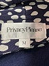 Privacy Please Polka Dots Blue Casual Pants Size M - photo 6