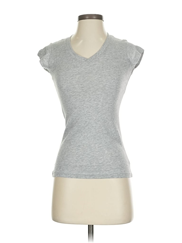Pre-owned Assorted Brands Sleeveless T-shirt In Gray