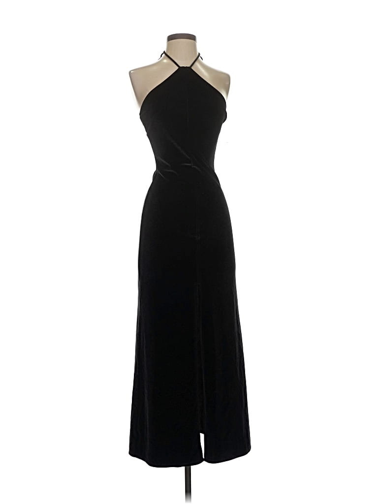 Pre-owned Reformation Cocktail Dress In Black