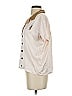 Honor The Gift Ivory Short Sleeve Blouse Size XS - photo 5
