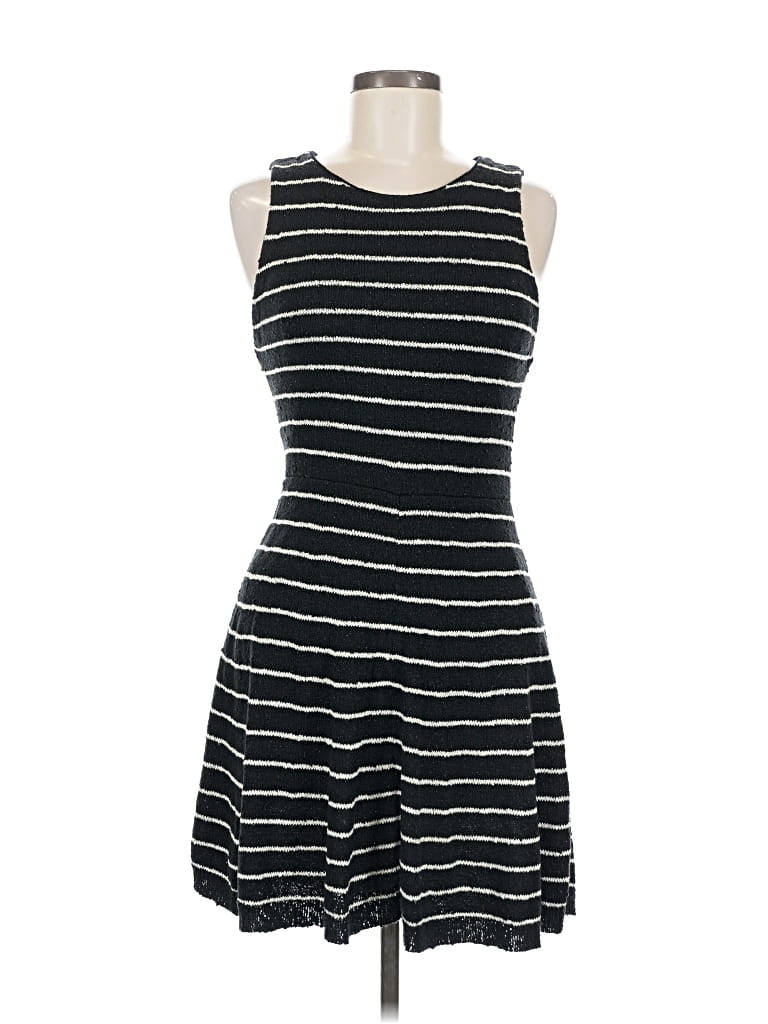 Pre-owned Alice And Olivia Alice + Olivia Casual Dress In Black