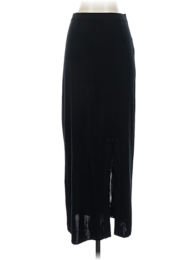 Pre-owned Misook Formal Skirt In Black