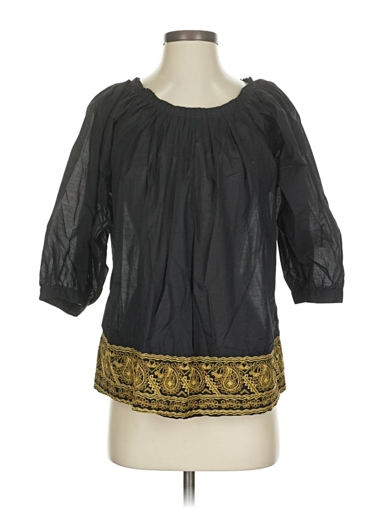 MICHAEL MICHAEL KORS Pre-owned 3/4 Sleeve Blouse In Black