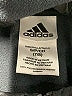 Adidas 100% Polyester Black Zip Up Hoodie Size 7 - 8 - photo 3