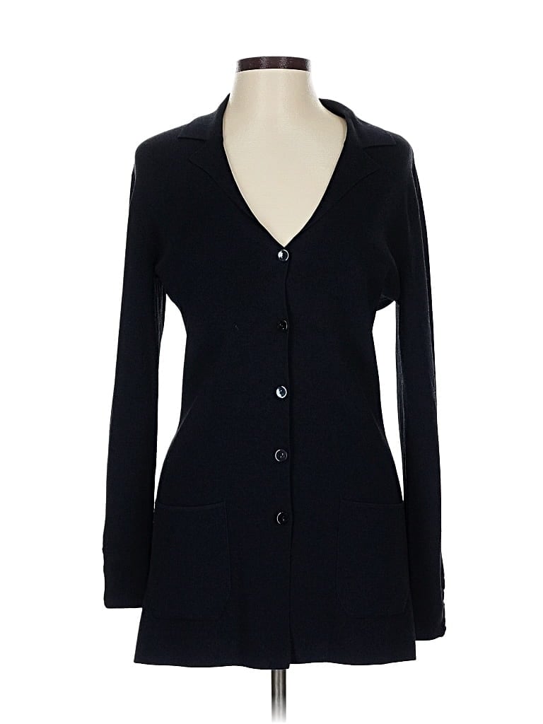 Pre-owned Carlisle Cardigan Sweater In Black