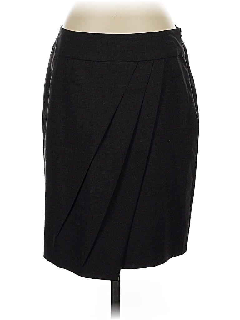 Pre-owned Ann Taylor Formal Skirt In Black
