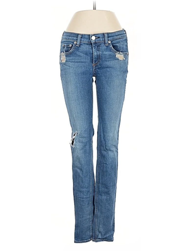 Pre-owned Rag & Bone Jeans In Blue