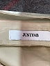 Just Fab 100% Polyester Metallic Ivory Long Sleeve Blouse Size XS - photo 7