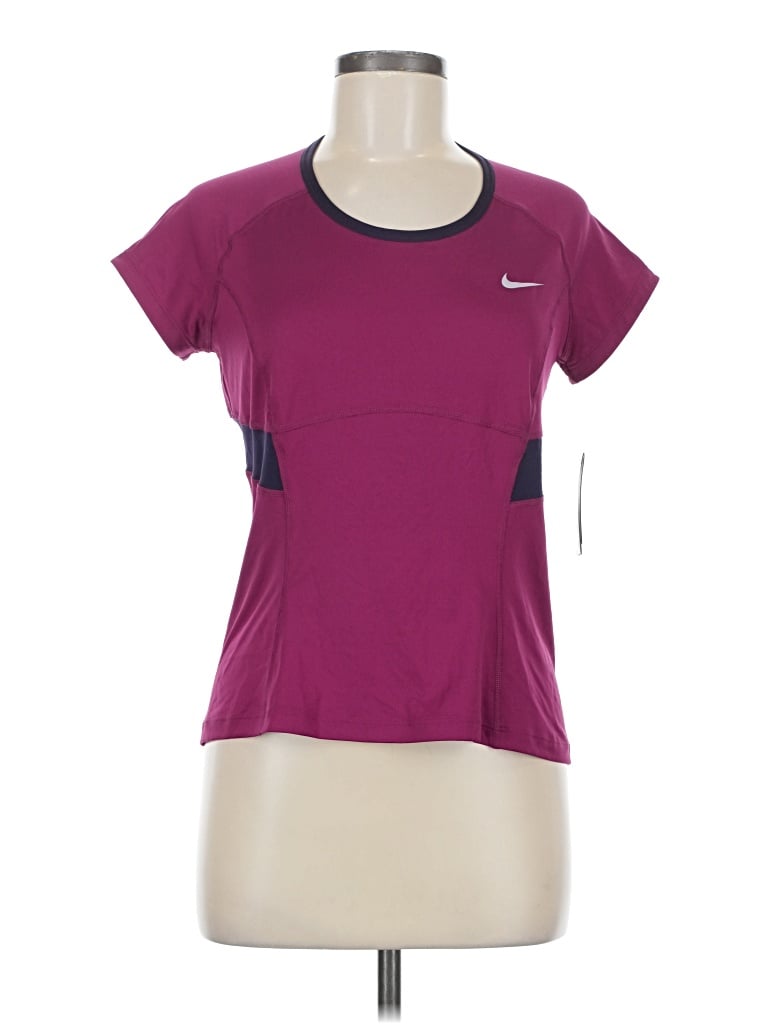 Nike Active T-shirt In Purple