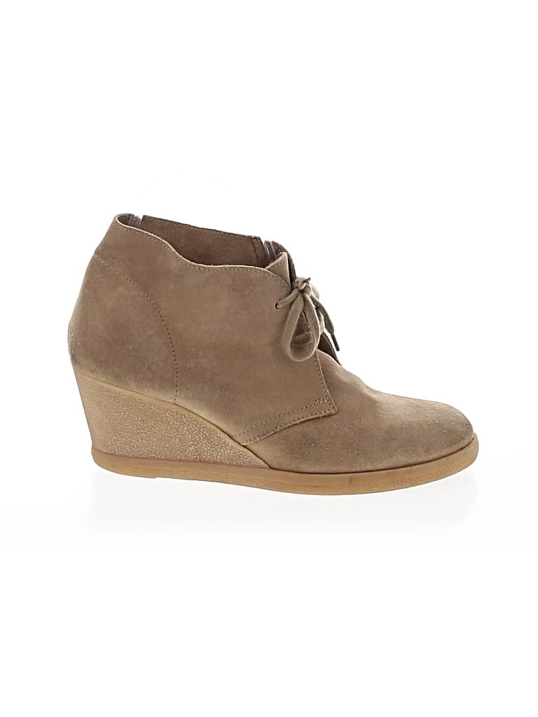 J.CREW FACTORY STORE Pre-owned Ankle Boots In Brown