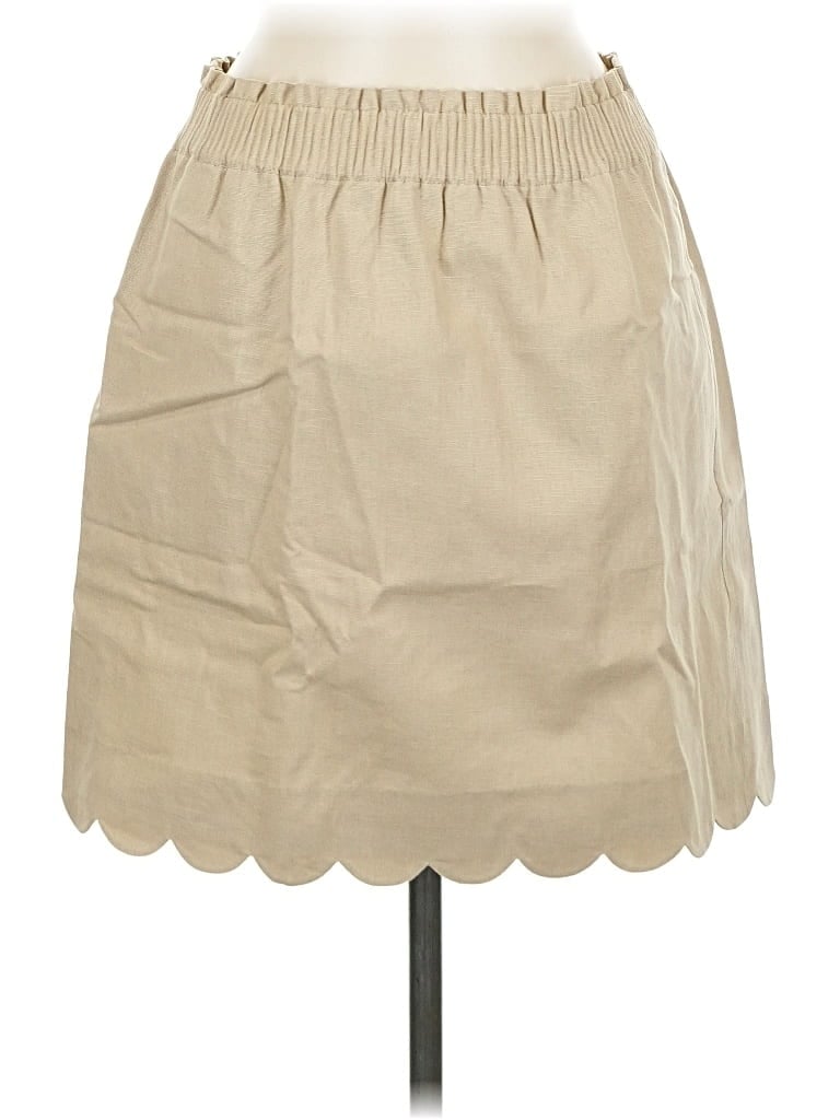 J.crew Factory Store Casual Skirt In Brown
