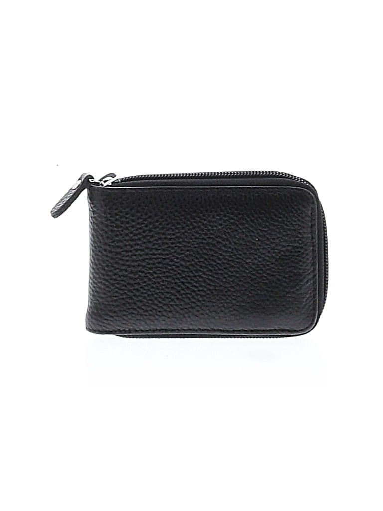 Pre-owned Unbranded Card Holder In Black