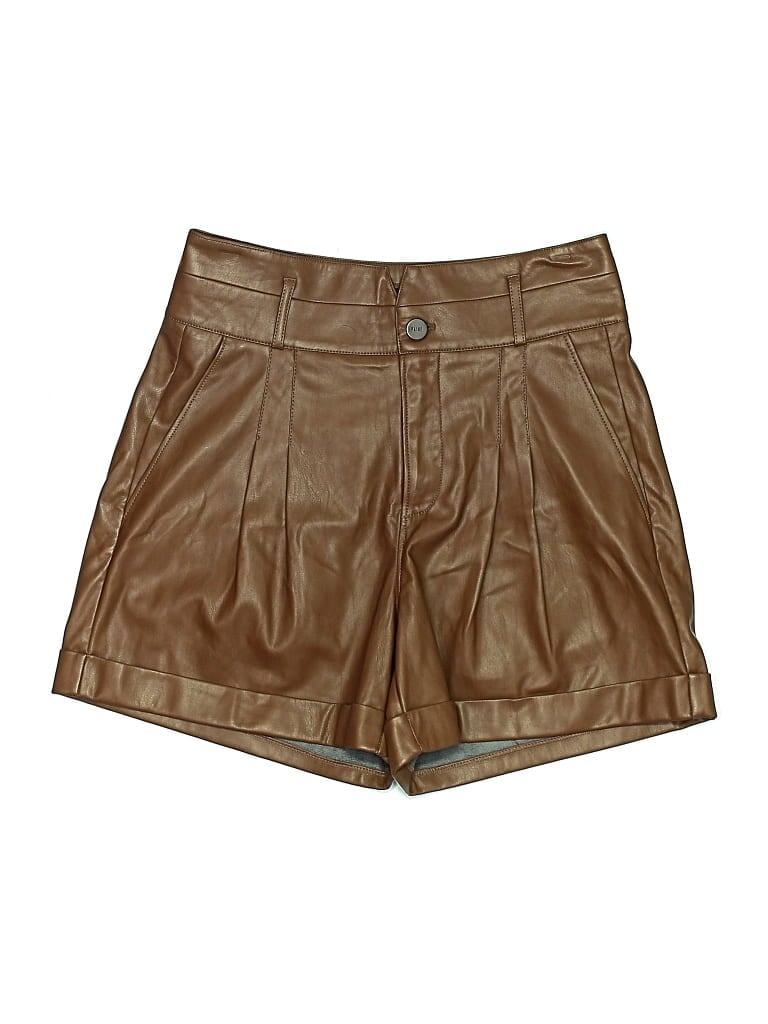 Pre-owned Paige Shorts In Brown