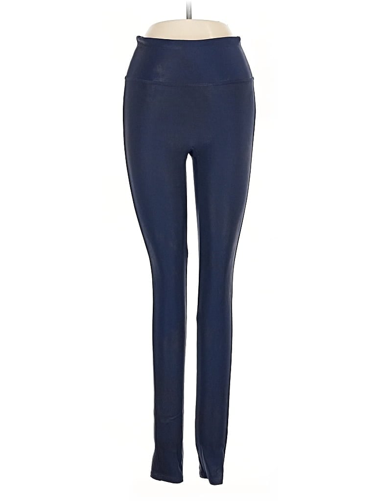 Pre-owned Spanx Active Pants In Blue