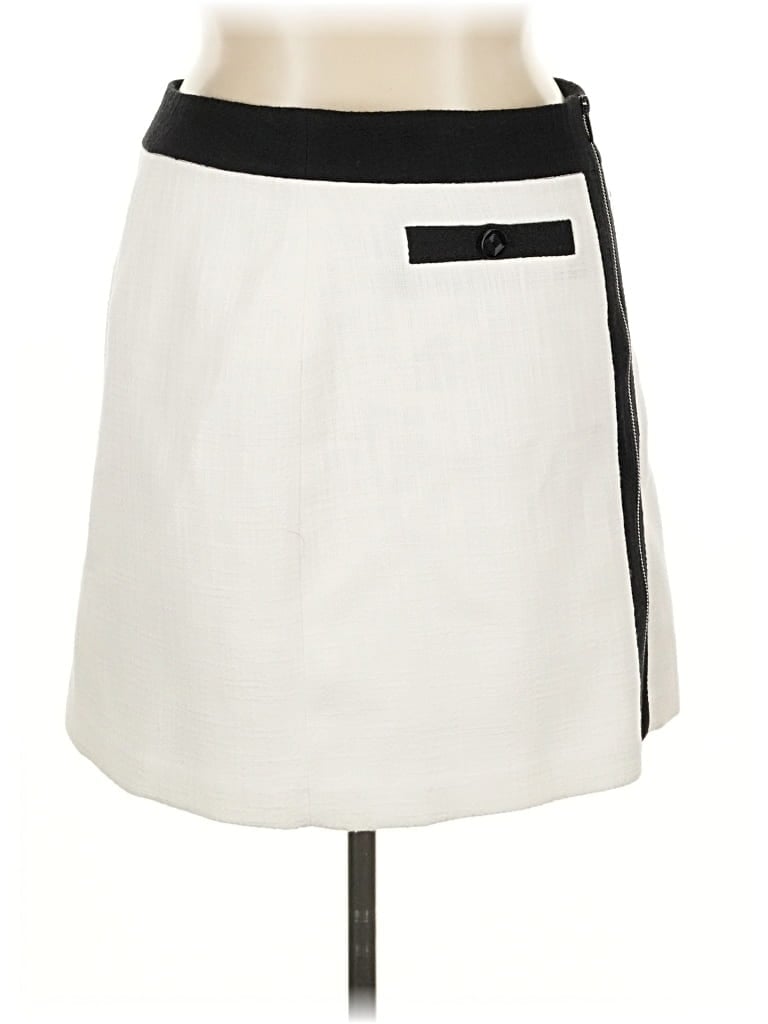 Pre-owned Karl Lagerfeld Casual Skirt In White