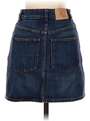 ALEXACHUNG Denim Skirt (view 2)