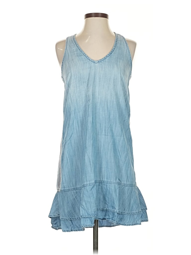 Pre-owned Bella Dahl Casual Dress In Blue