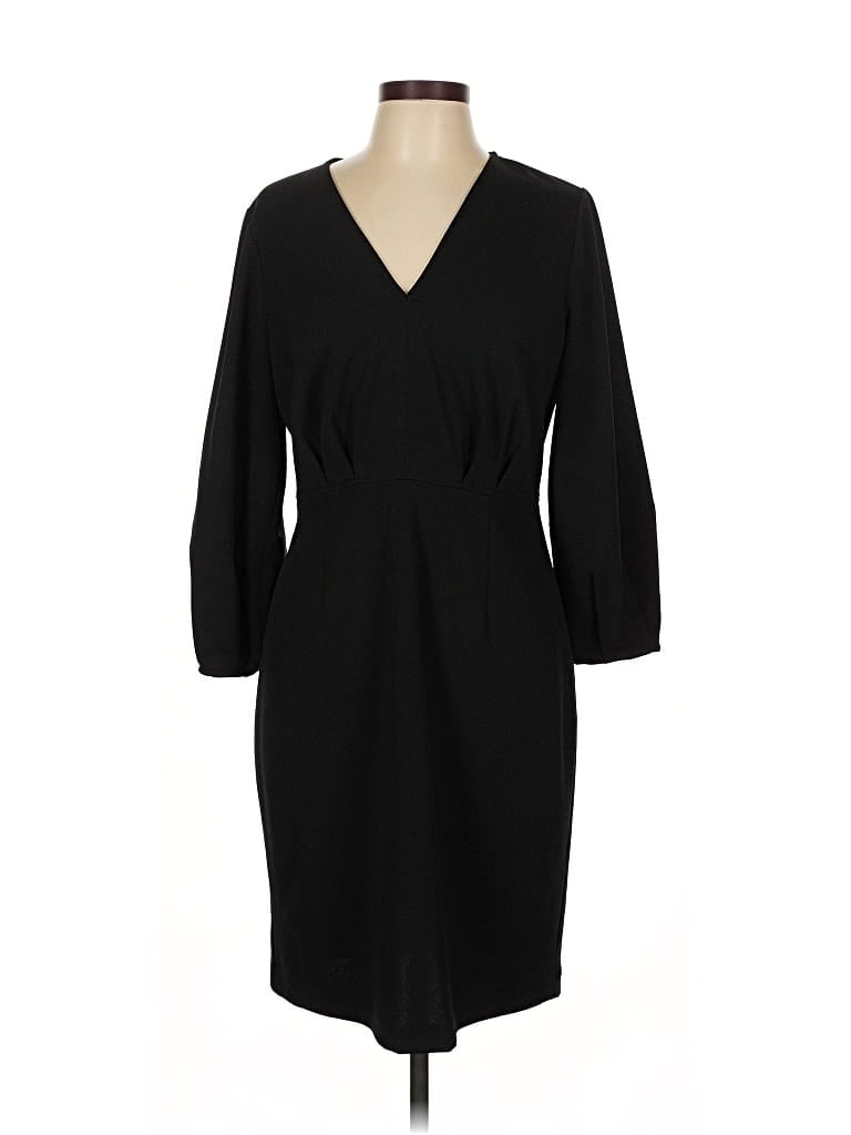 Pre-owned Donna Morgan Casual Dress In Black