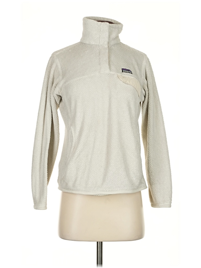 Pre-owned Patagonia Sweatshirt In Silver