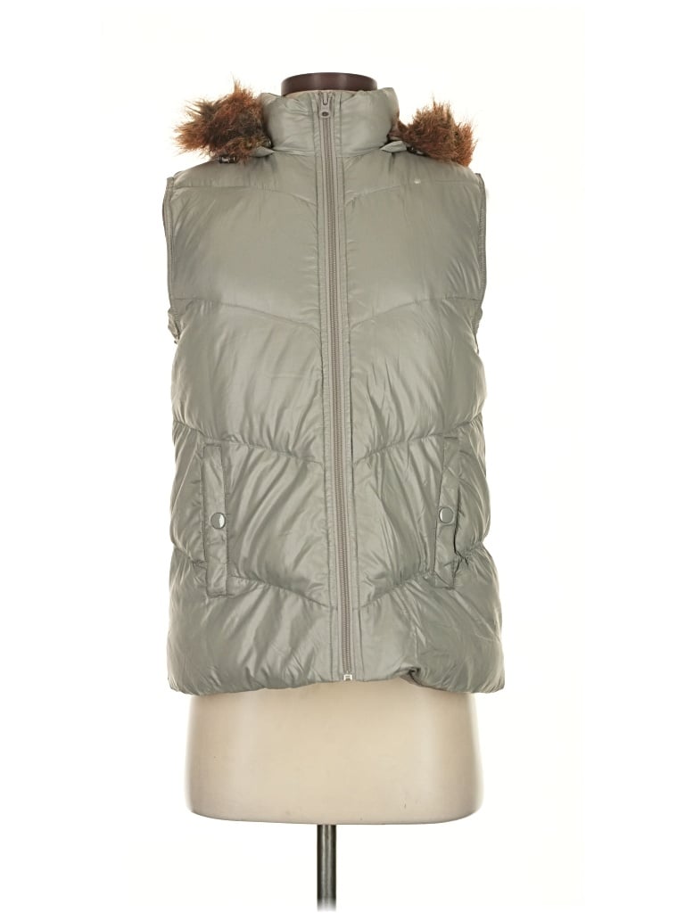 GAP OUTLET Pre-owned Vest In Green