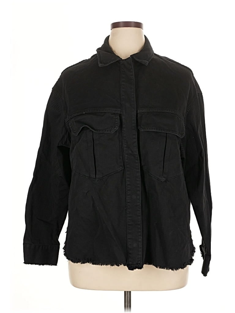 Pre-owned Zara Jacket In Black