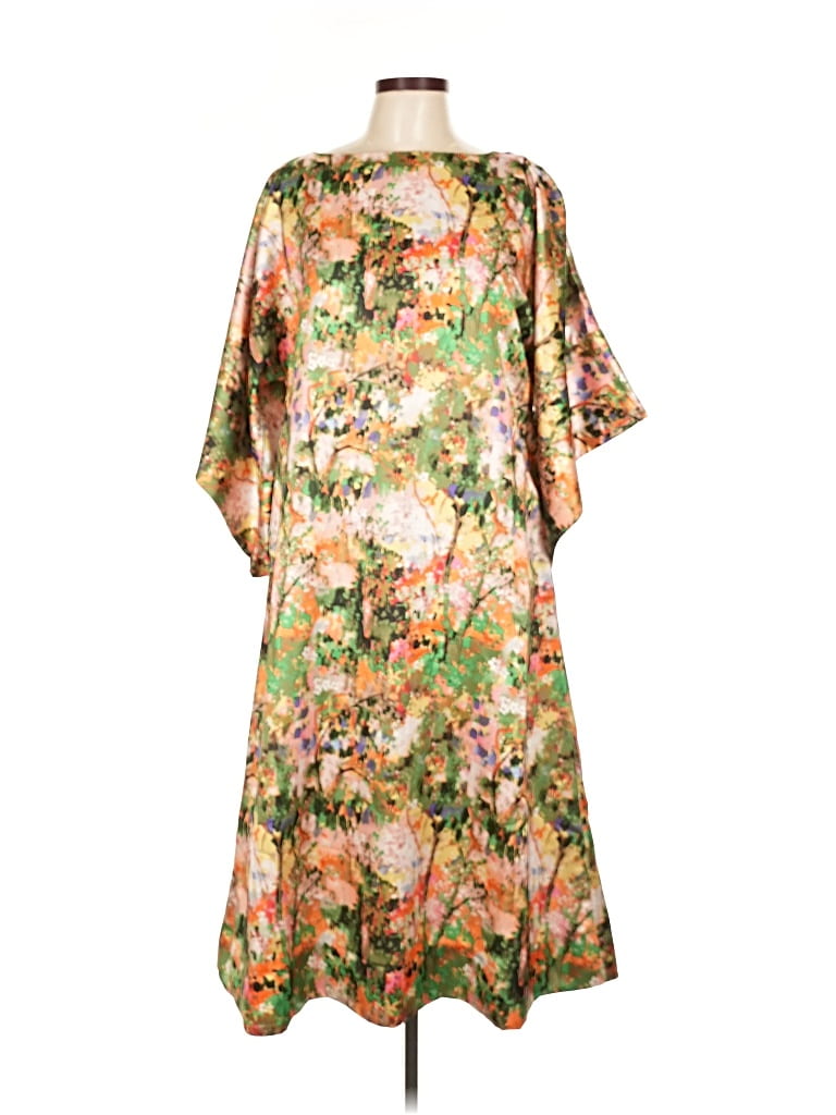 Pre-owned Frances Valentine Casual Dress In Green