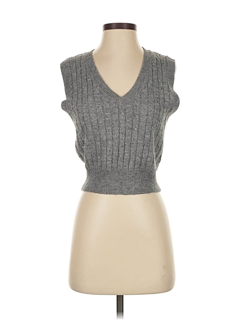 Pre-owned La Hearts Sweater Vest In Gray