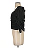 Something Navy 100% Polyester Black 3/4 Sleeve Blouse Size S - photo 5