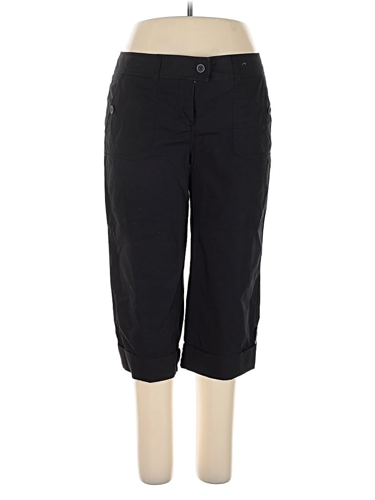 Pre-owned New York And Company Casual Pants In Black