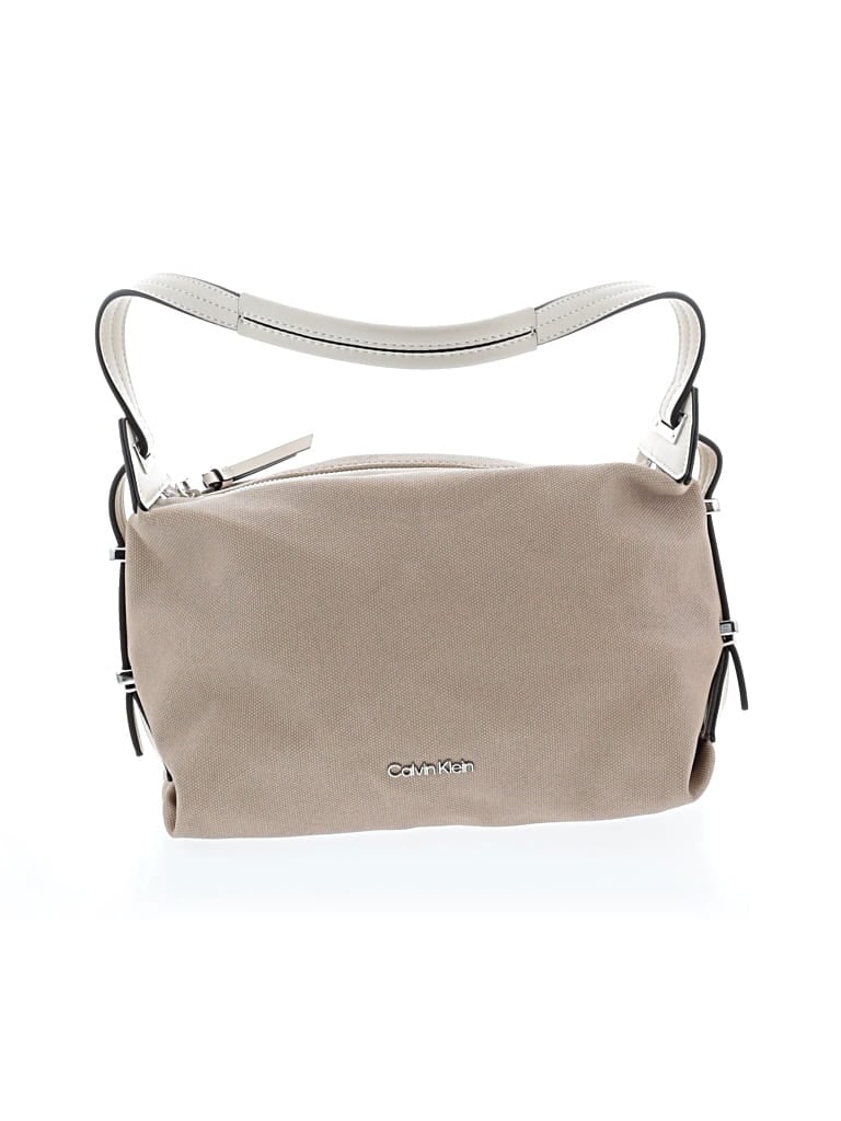 Pre-owned Calvin Klein Shoulder Bag In Brown