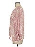 1.State 100% Polyester Pink 3/4 Sleeve Blouse Size M - photo 5