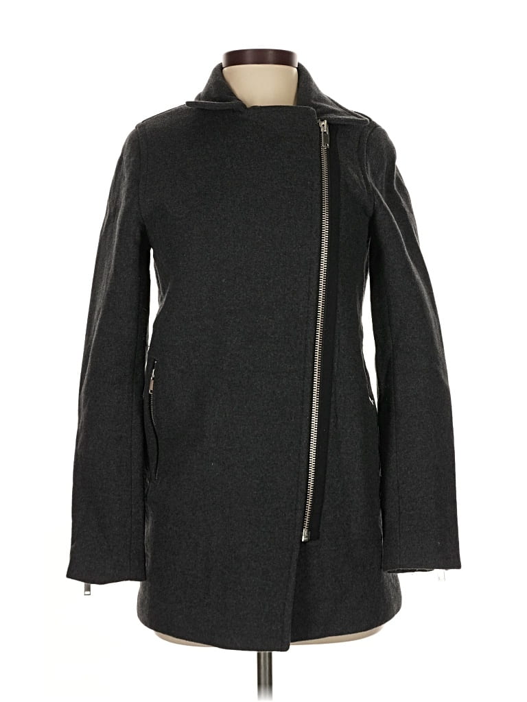 Pre-owned Wilfred Free Coat In Gray