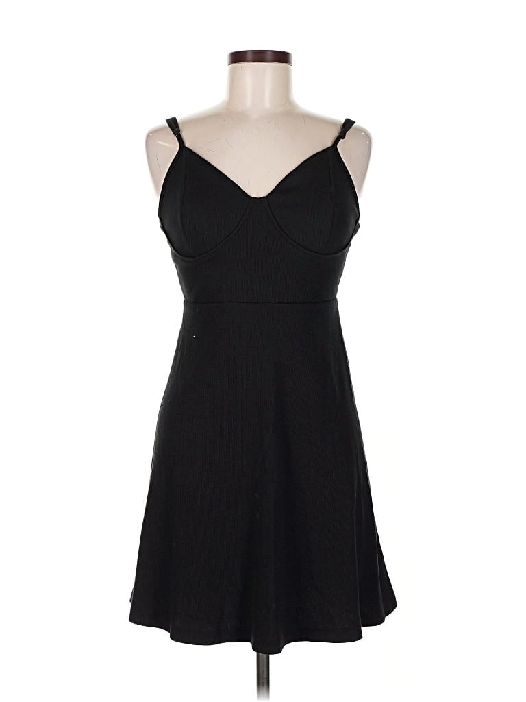 Pre-owned Wild Fable Casual Dress In Black