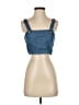 Rora 100% Tencel Blue Sleeveless Top Size 2 - photo 1