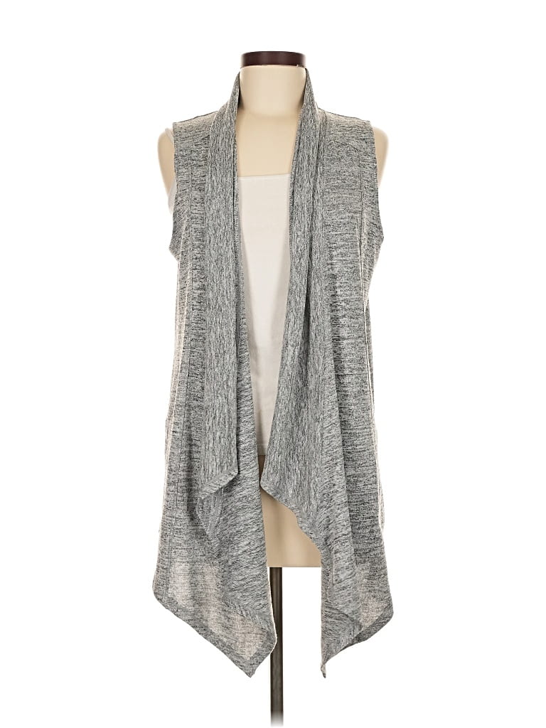 Pre-owned 90 Degree By Reflex Cardigan Sweater In Gray