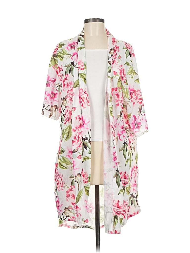 Pre-owned Show Me Your Mumu Kimono In Pink