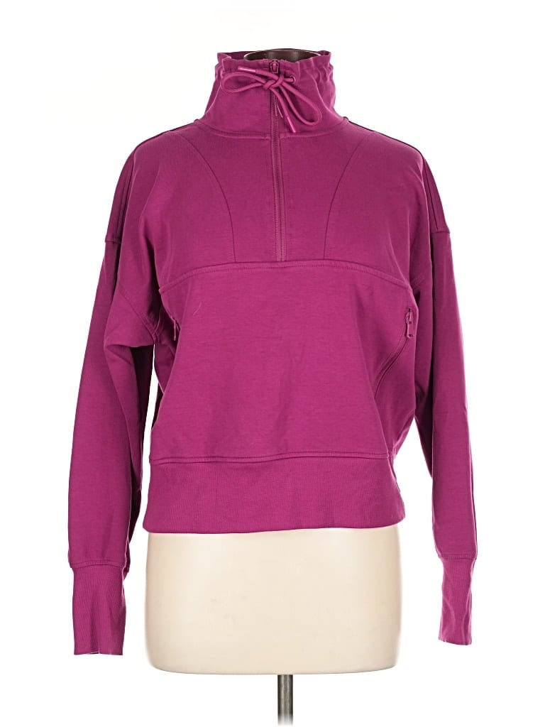 Pre-owned Active By Old Navy Fleece Jacket In Purple