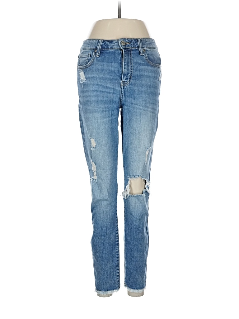 Pre-owned Eunina Jeans In Blue