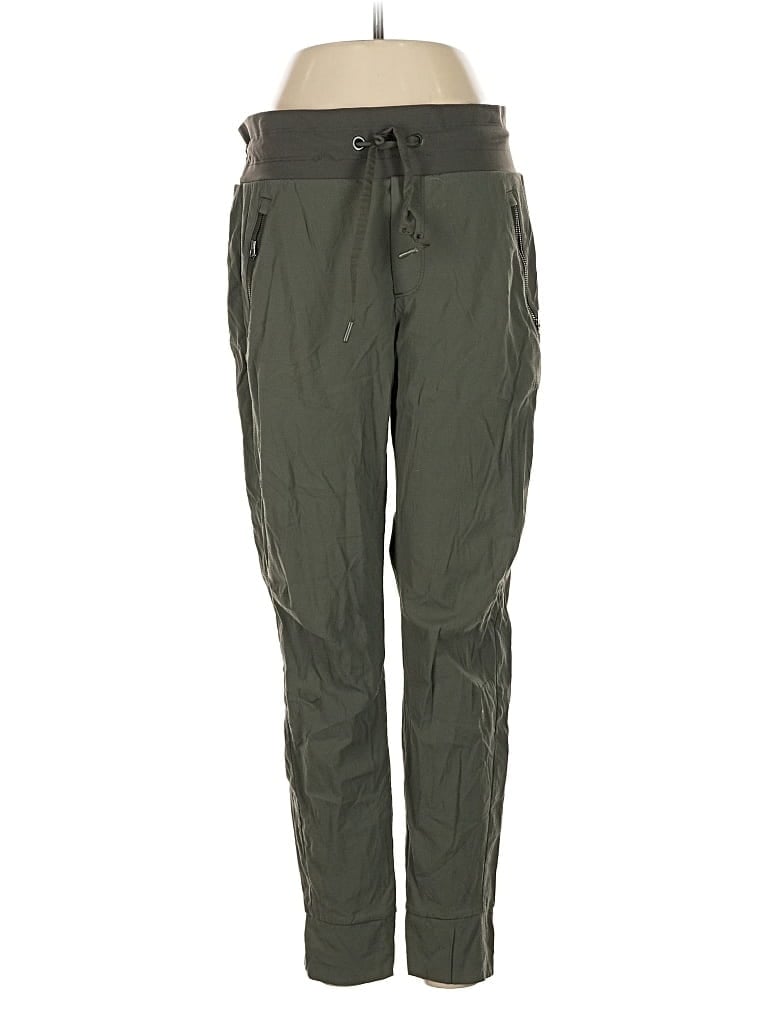 Pre-owned Athleta Track Pants In Green