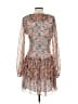 Marchesa Rose 100% Polyester Paisley Pink Cocktail Dress Size S - photo 2