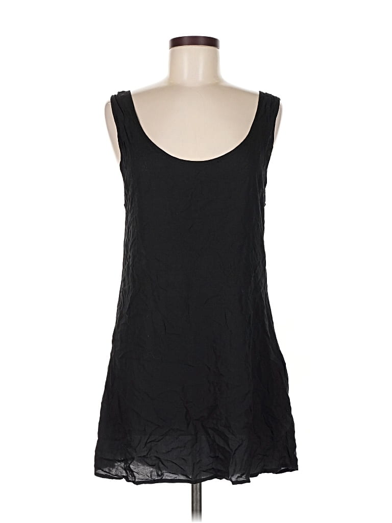 Pre-owned Farm Rio Tank Top Black Square Neckline Tops