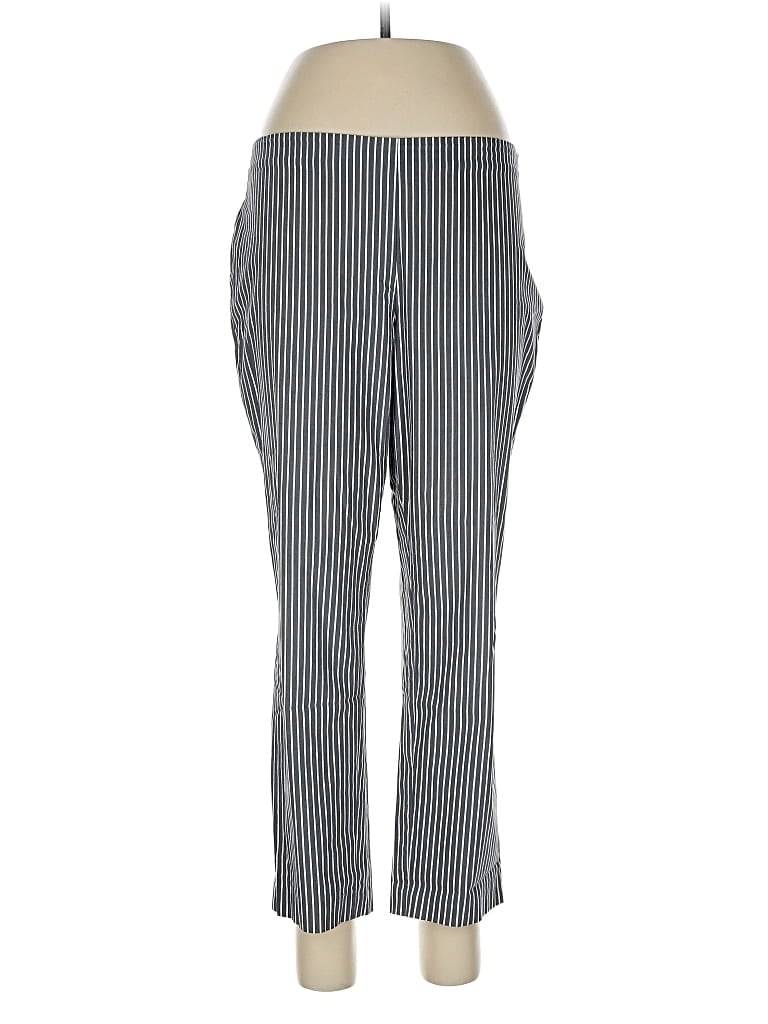 Pre-owned Doncaster Collection Casual Pants In Gray